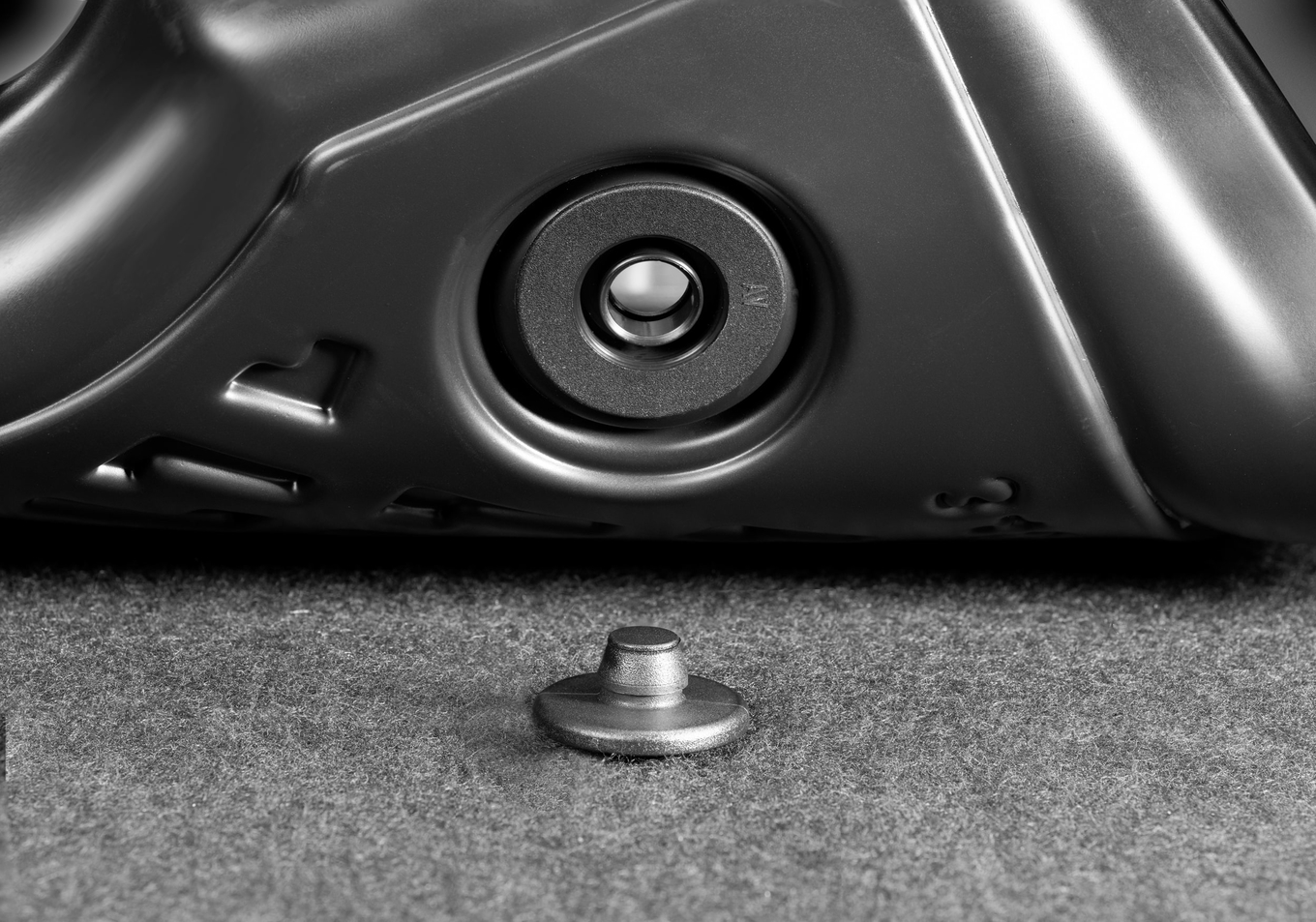 3D Auto Gummimatten & Kofferraumwanne Set für Mercedes C Klasse W204 (Umklappbare Rücksitze) Baujahr 2007-2014 9